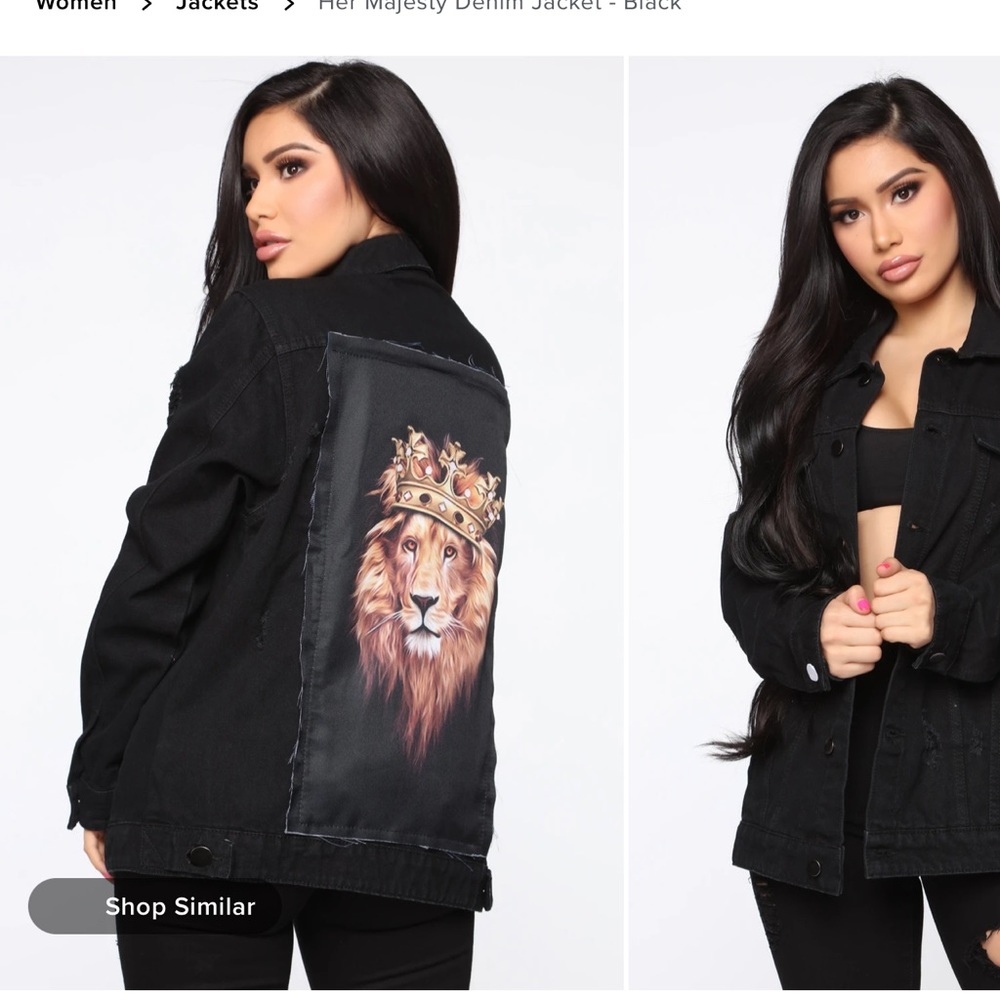 Fashionnova denim jacket